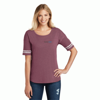 District Made Ladies Scorecard Tee.